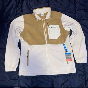 Columbia polar top men size L